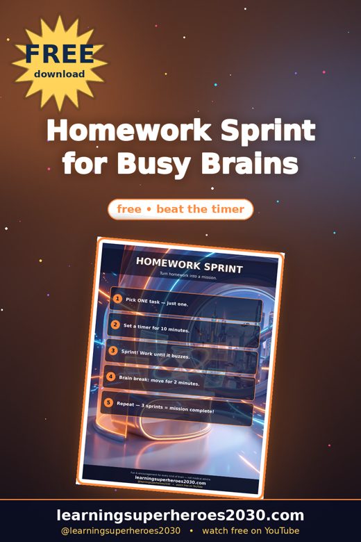 Homework Sprint preview